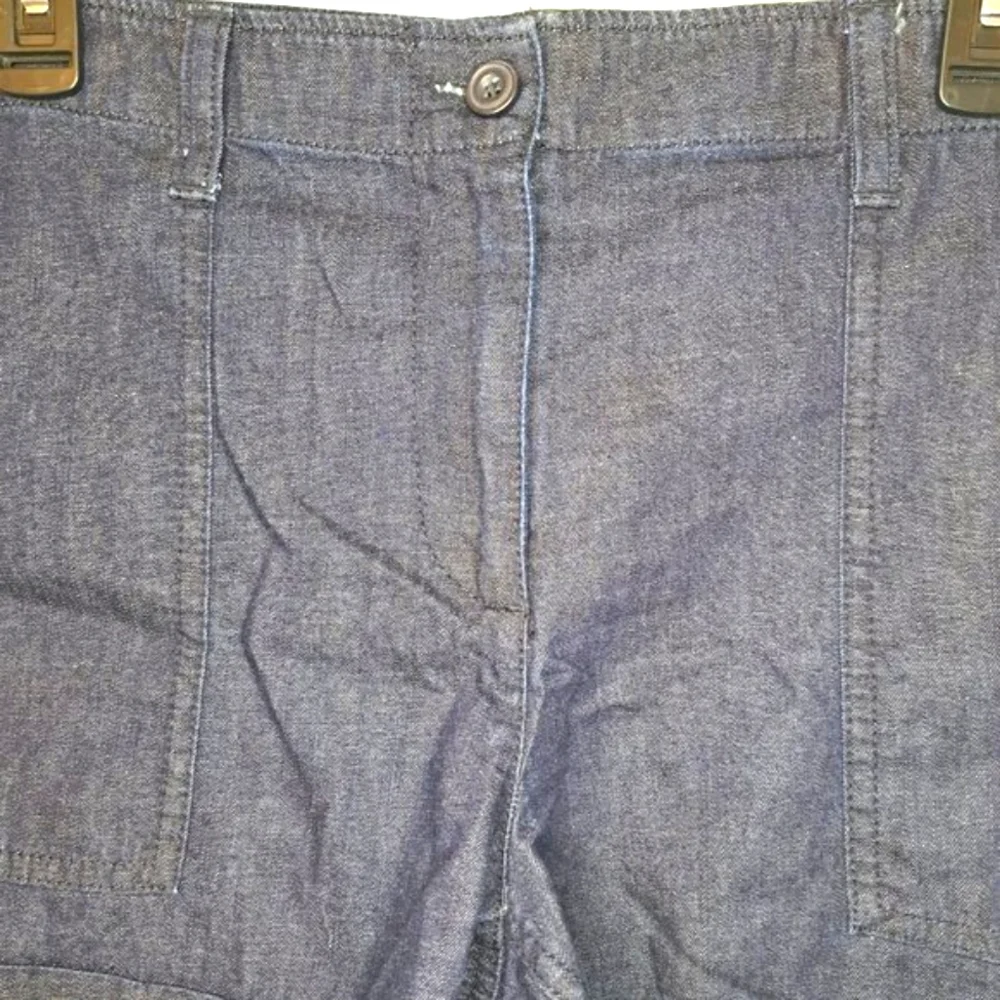 NEW Loft Dark Wash Shorts Size 12